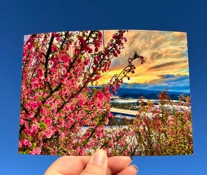 Pink Portland - Postcard Print