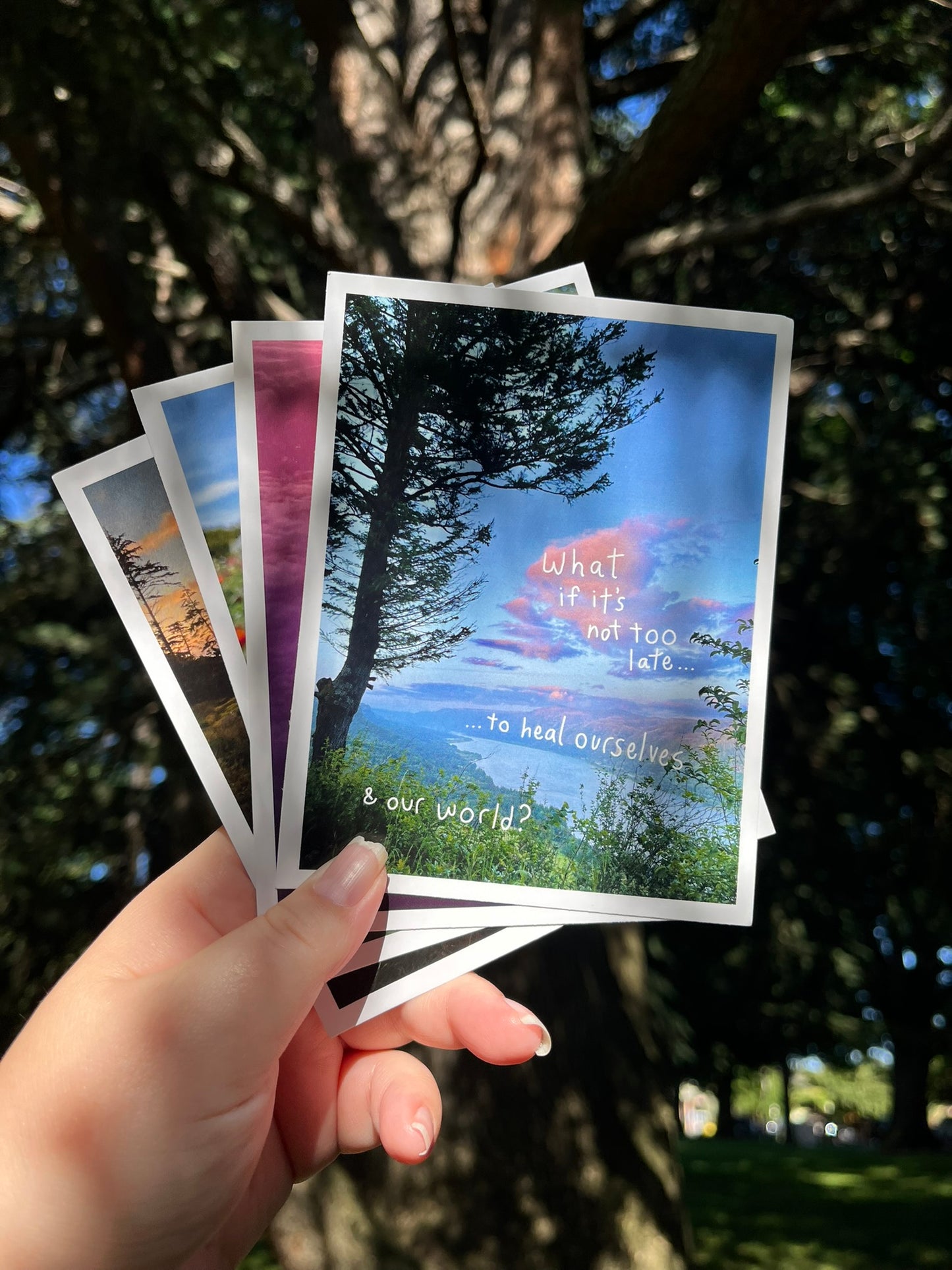 Not Too Late Healing Art Postcard Print