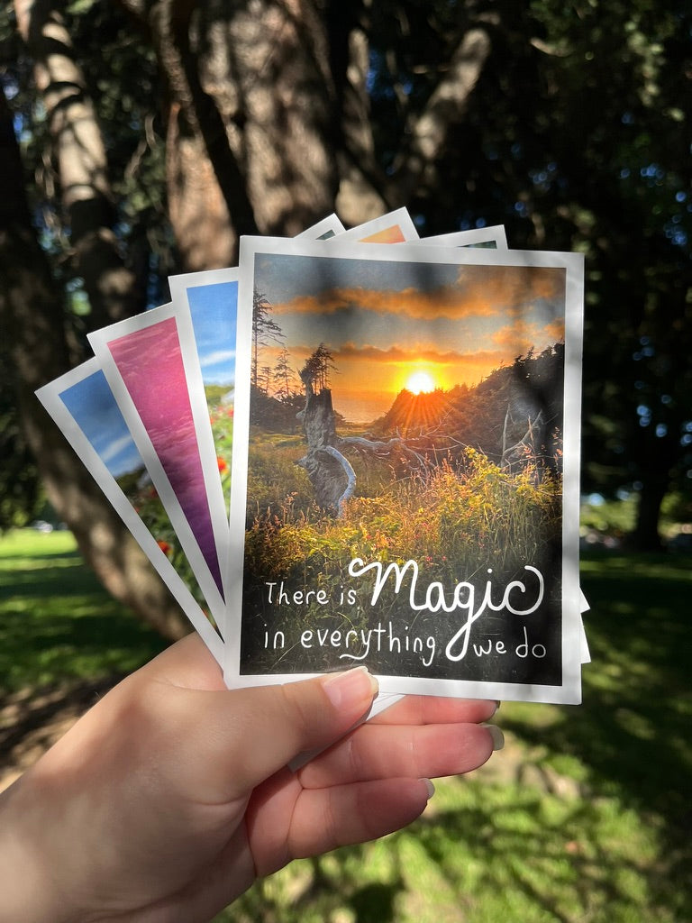 Magic Healing Art Postcard Print
