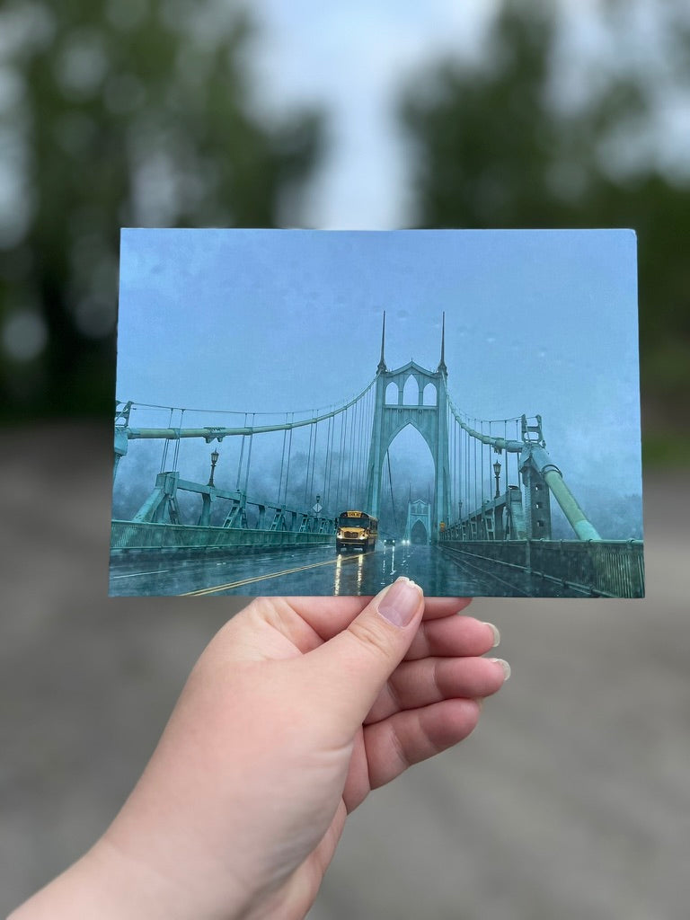 Rainy St. John's - Postcard Print
