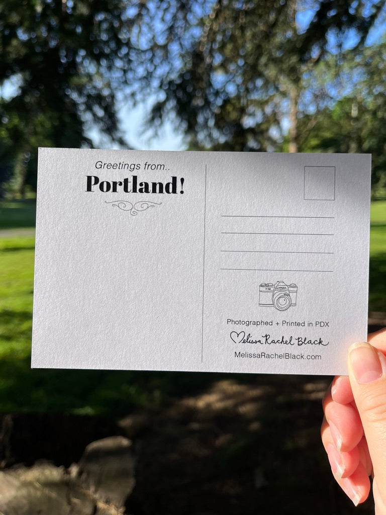 Road Less Traveled Postcard Print