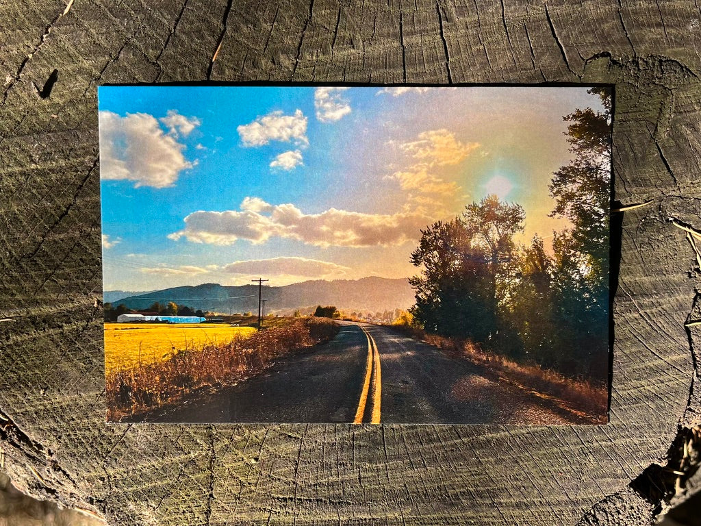 Road Less Traveled - Canvas or Print 8 x 10”
