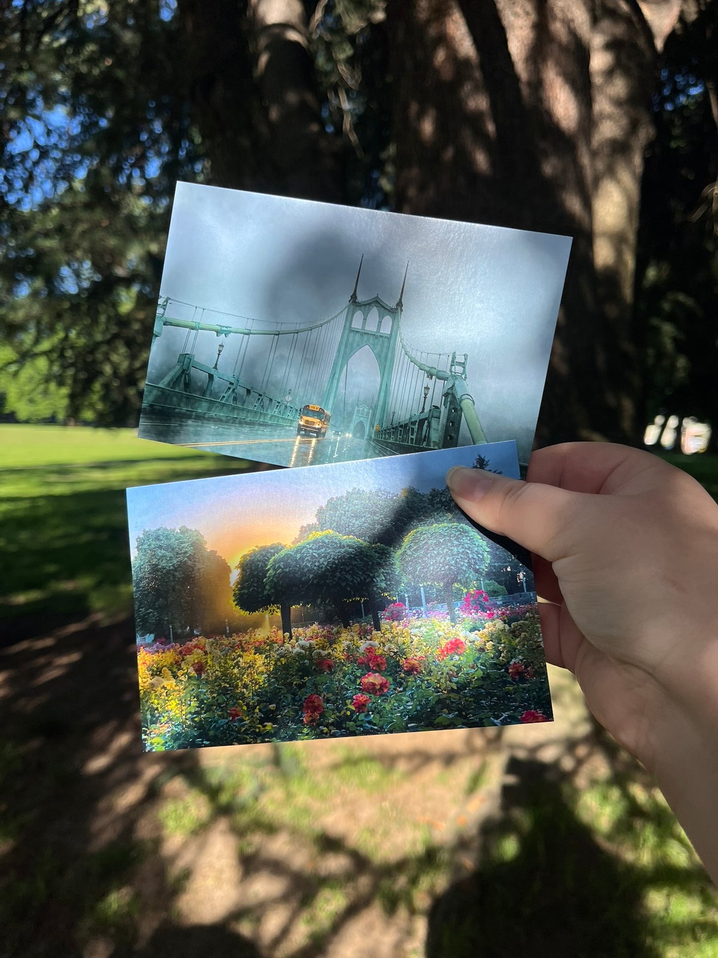 St John's Bridge Postcard Print