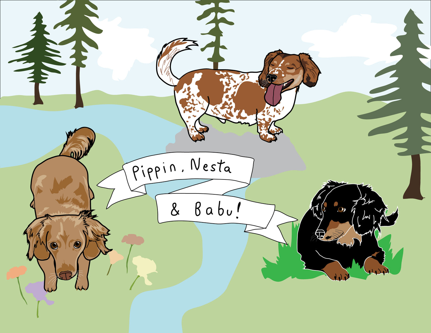 Custom Pet Portrait - No AI